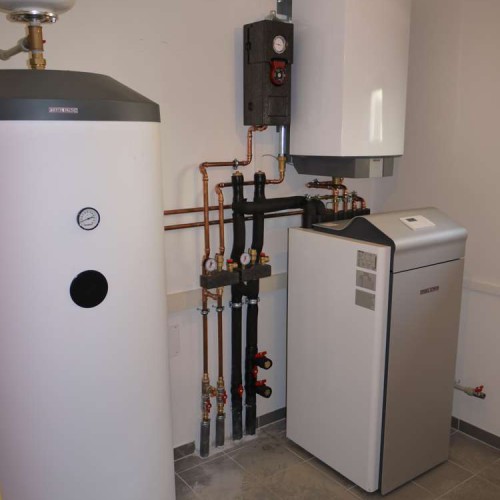 Domovní instalace tepelného čerpadla země-voda včetně ohřevu teplé vody - 3