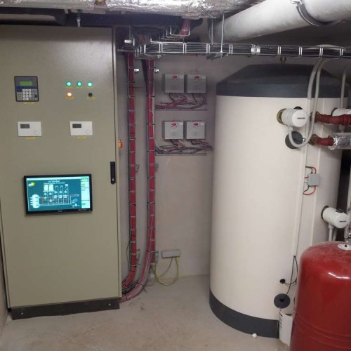Průmyslové instalace tepelné čerpadlo vzduch-voda, včetně rekuperace-3